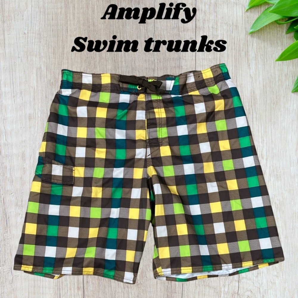 AmpLify Men’s Swim Trunks size Large